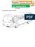 Medios de Transporte y Comunicacion para Ninos de Cinco Anos