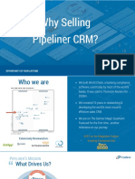 Why Selling Pipeliner CRM?: Opportunity of Your Lifetime