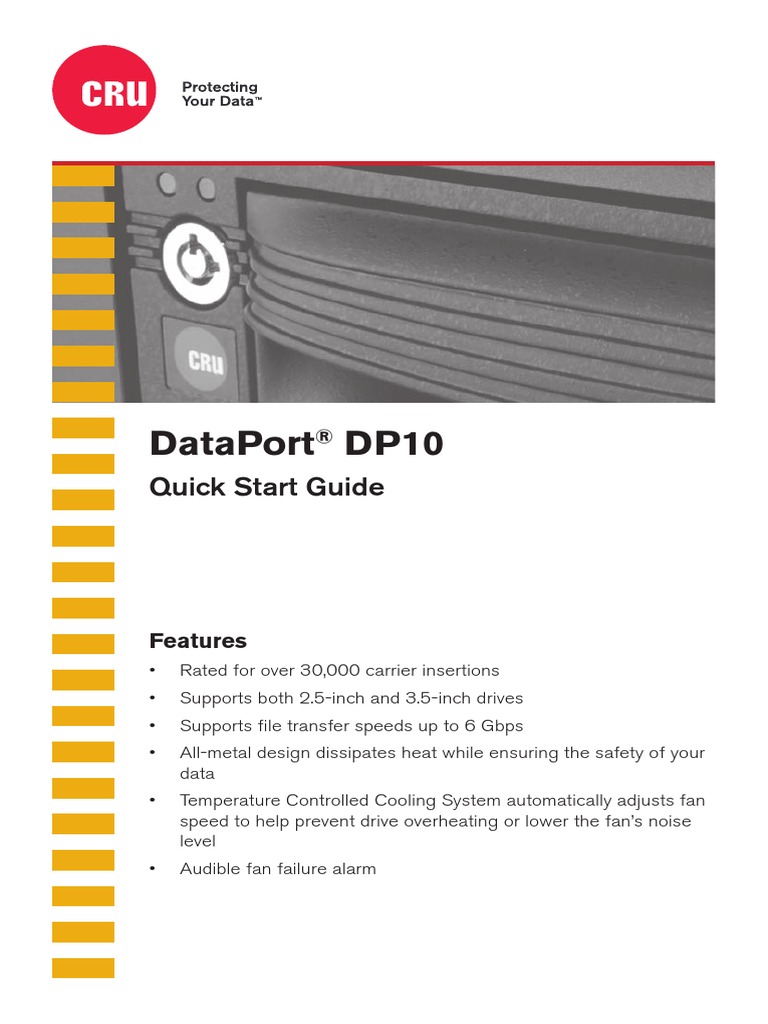 Dataport Dp10: Quick Start Guide | PDF | Electromagnetic Interference ...
