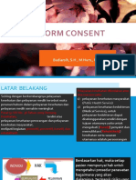 Hukum Kesehatan 4 (Keempat) Inform Consent