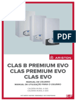 Manual para Usuarios de La Caldera de Condensacion Ariston Clas Premium Evo