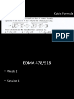 EDMA518 Lecture 2