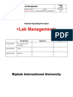 6 SOP Lab Management