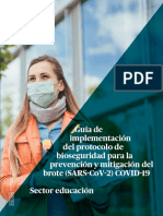 Guía de Implementación Del Protocolo de Bioseguridad - AXA Colpatria