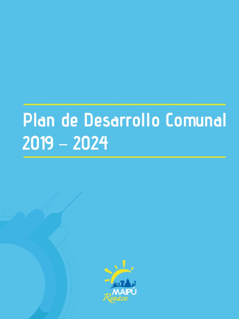 Plan de Desarrollo Comunal Maipú 2019-2024 | PDF | Planificación | Hospital