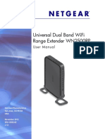 Universal Dual Band Wifi Range Extender Wn2500Rp: User Manual