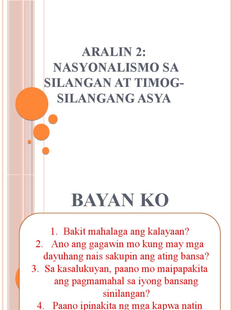 Yunit 4 - Aralin 2 | PDF