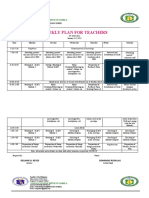 Weekly Plan For Teachers: Schools Division Office of Isabela