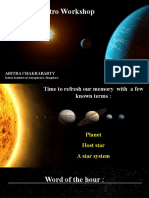 Exoplanet Astro Workshop: Aritra Chakrabarty