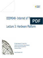 EEEM048 Lecture3 HardwarePlatform