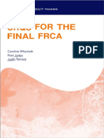 CRQs For The Final FRCA (Oxford Speciality Training Revision Texts) (Mar 21, 2021) - (0198850301) - (Oxford University Press)