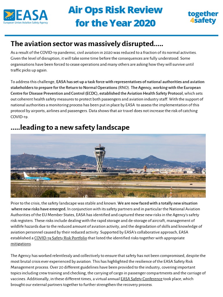 Air Ops Risk Review For 2020 | PDF | Computer Security | Security