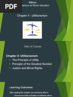 Chapter II - Utilitarianism: Foundations of Moral Valuation