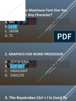 What Is The Maximum Font Size You Can Apply For Any Character?