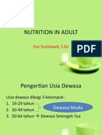 NUTRITION IN ADULT (Dewasa), Bu Eva