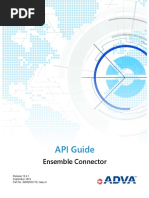 Ensemble Connector API Guide 80000053770 A 18.4.1