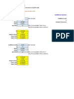 T or Z Confidence Interval For Confidence Interval For P Proportions