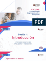 Phyton Sesión 1 (PDF Descargable)