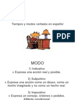 Modos y Tiempos Verbales