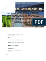 El Producto Bruto Geográfico de Jujuy Estimaciones