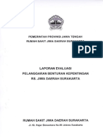 Laporan MonEv Implementasi Kebijakan Benturan Kepentingan