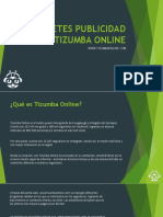 Paquetes de Publicidad Tizumba