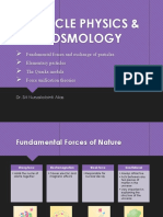 W7 Particle Physics - Cosmology