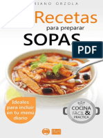 72 Recetas para Preparar Sopas