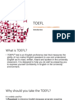 W1 - ToEFL Introduction