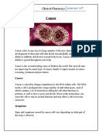 Case Study of Cancer