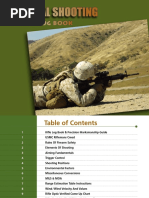 76905277 Rifle Log Book