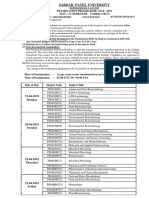 MSC BIOSCIENCE IV Sem