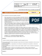 Lista 2 - Triste Fim de Policarpo Quaresma