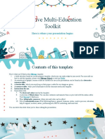 Creative Multi-Education Toolkit by Slidesgo