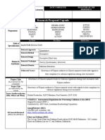 Research Proposal Capsule: Our Lady of Fatima University