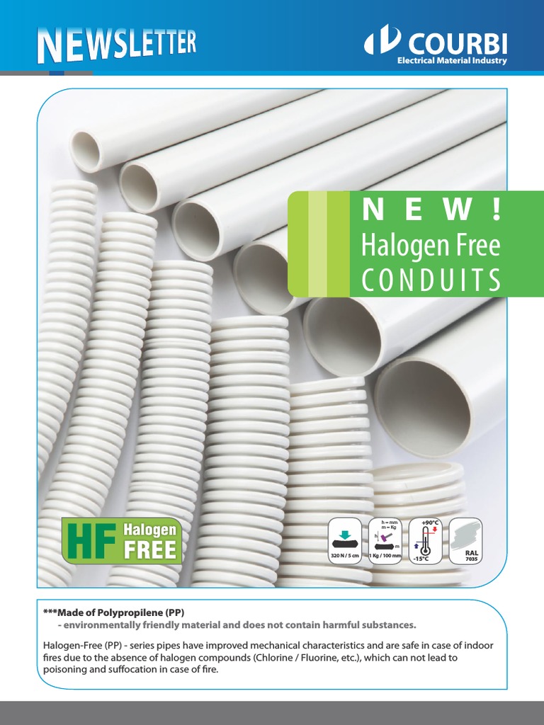 Halogen Free Conduits: Made of Polypropilene (PP) | PDF | Materials ...