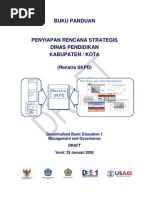 Download Buku Panduan Penyiapan Rencana Strategis Dinas Pendidikan Kabupaten-Kota DRAFT by nollyrat SN50573591 doc pdf