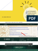 Asesoria Paso A Paso para Contestar El Cuestionario de Habilidades Directivas 2021