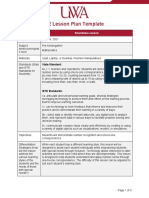 5E Lesson Plan Template: Teacher Shundrele Lawson