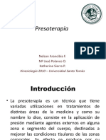 PRESOTERAPIA Presentación