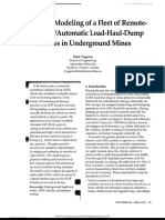 Modeling Load-Haul-Dump Underground: Controlled/Automatic