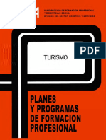 Planes Programas Formacion Profesional Turismo