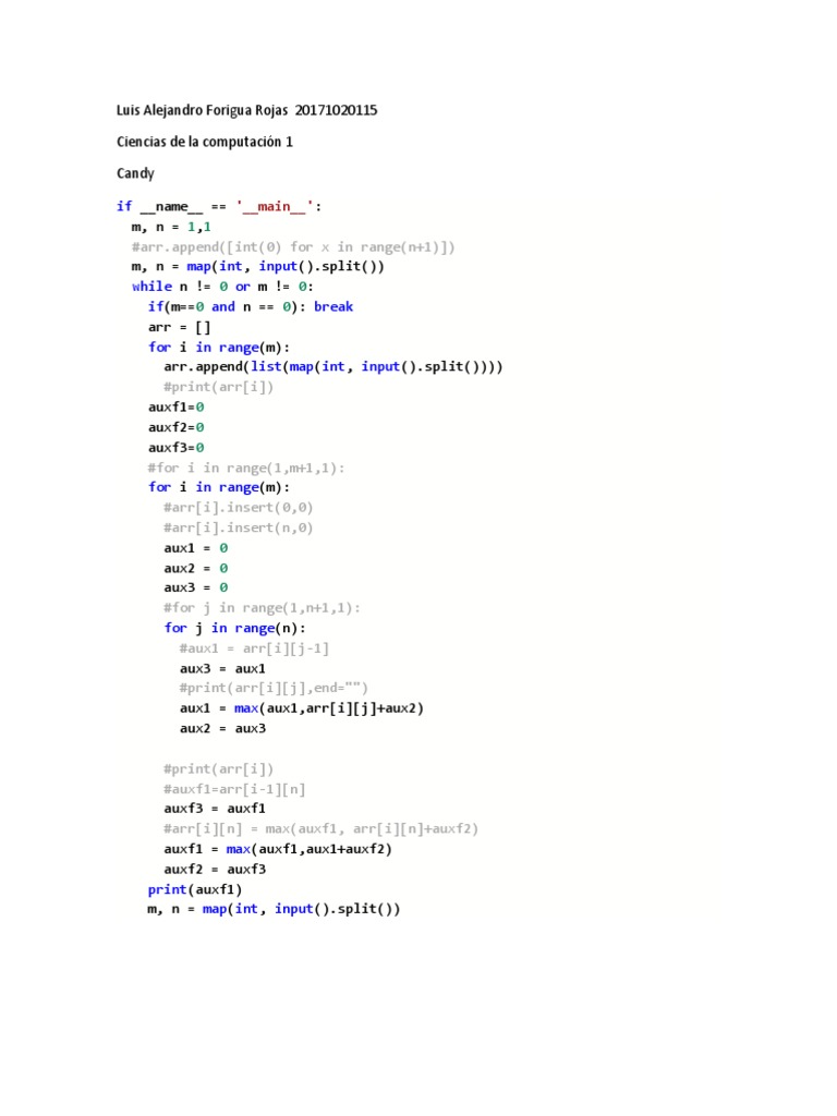 Dynamic Programming in Python Code | PDF | Teaching Methods & Materials ...