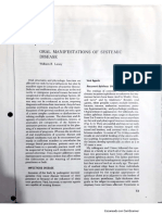 4. Oral Manifestations of Systemic Disease