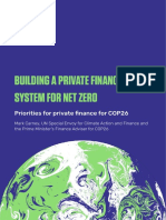 Building A Private Finance System For Net Zero