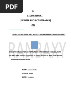 Download PROJECT REPORT by Supriyo Bhattacharya SN50574597 doc pdf