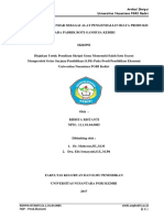 Artikel Skripsi Universitas Nusantara PGRI Kediri