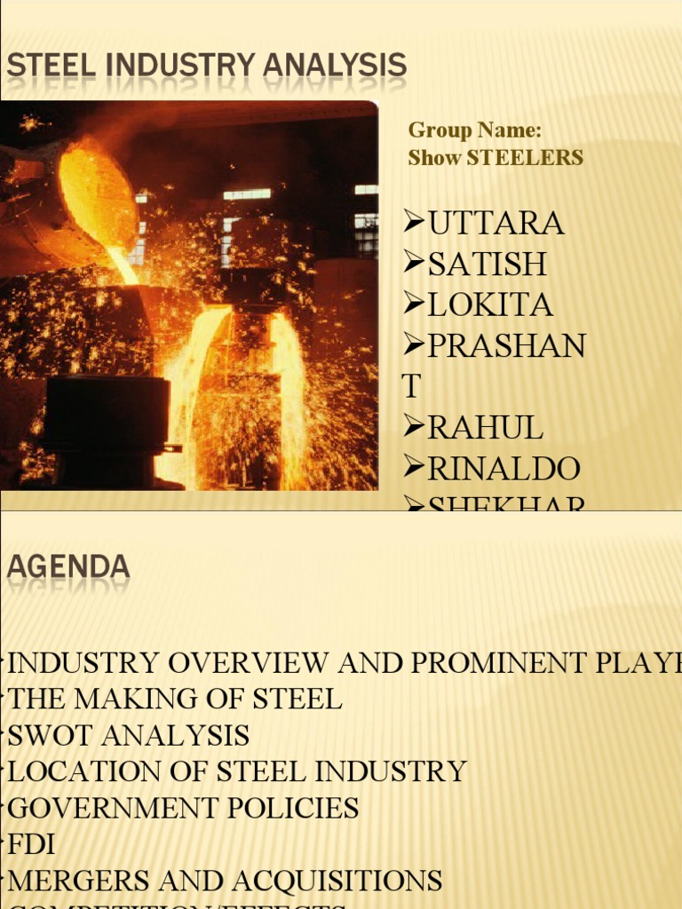 India Steel Industry Overview and Analysis | PDF | Coal | Transition Metals