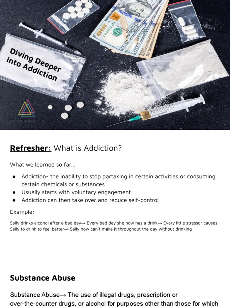 Understanding Drug Addiction and Abuse | PDF | Substance Abuse | Drugs