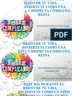 Tarjeta Cumpleaños Abril